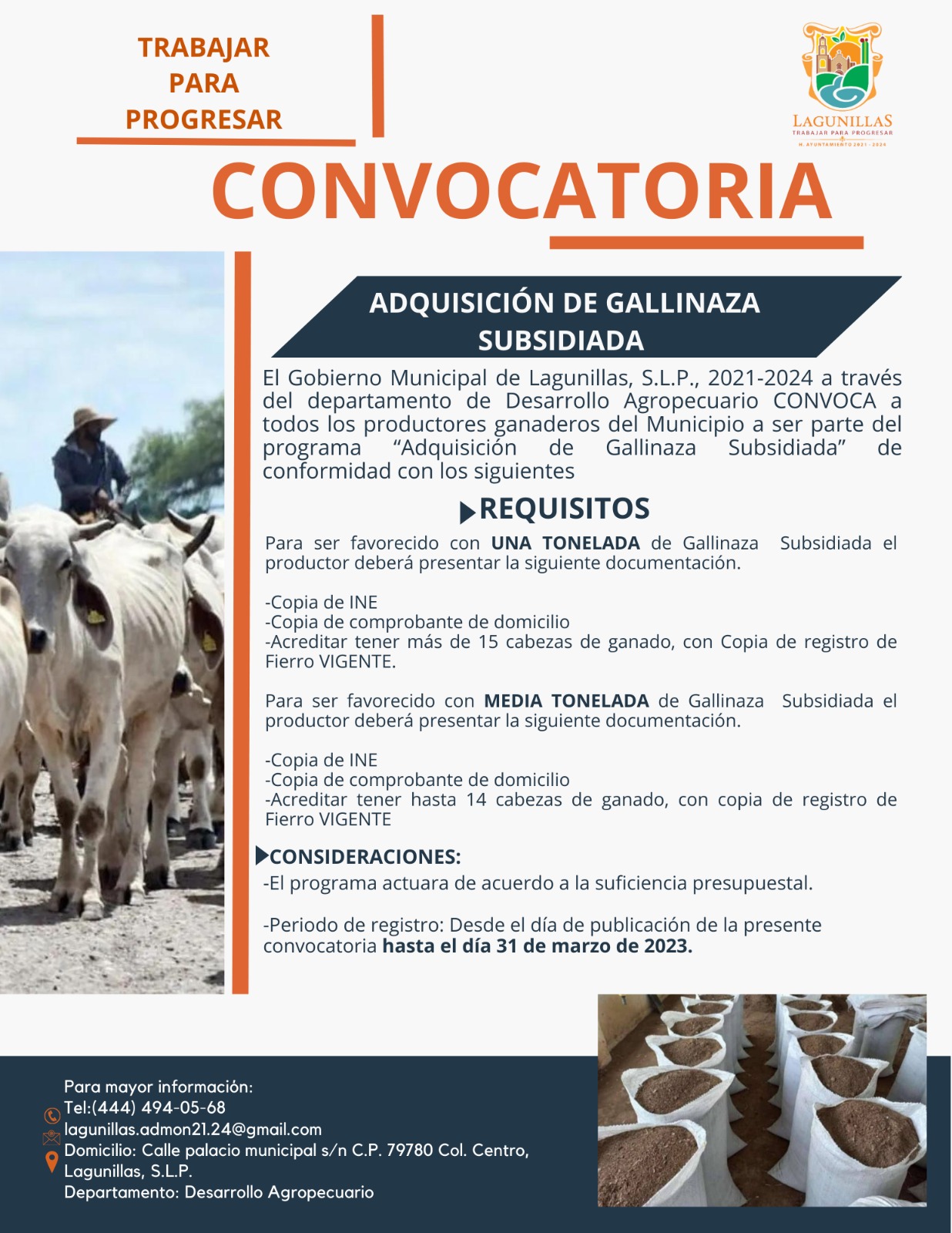 CONVOCATORIA GALLINAZA